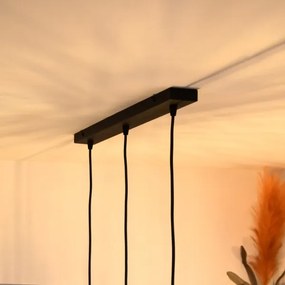 LED Luster na lanku MERCURE 3xE27/15W/230V