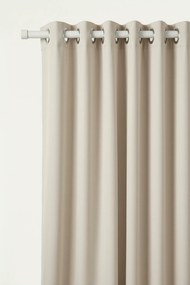 Záves na krúžkoch VIVA taupe 140x250 cm