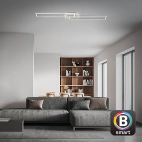 Brilo - LED Stmievateľný prisadený luster FRAME 2xLED/20W/230V Wi-Fi Tuya + DO