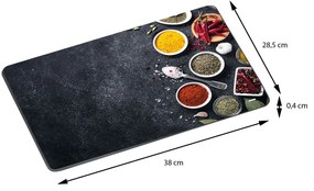 Doska na krájanie Spices, kombináca farieb, 38x28,5 cm