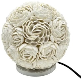 Boho lampa Morské mušle RUŽE Ø15