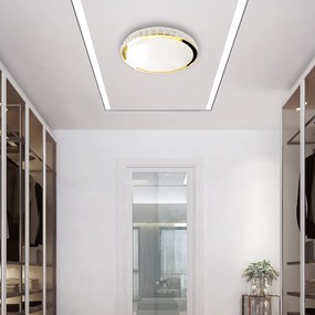 EUlight Stropné LED svietidlo Layla, 1x LED 50w, 3000-6000k, w/g, s ovládačom
