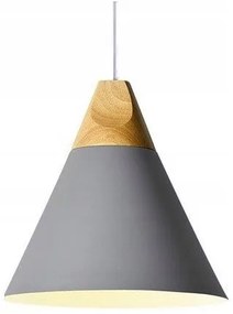 Dekorstudio Retro stropná lampa Loft Scandi A sivá