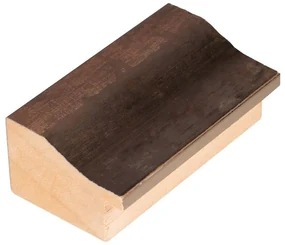 DANTIK - Zrkadlo v rámu, rozmer s rámom 50x100 cm z lišty NEVIS červená (3051)