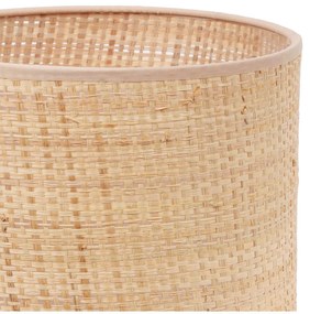 Závesné svietidlo Rattan, 1x ratanové tienidlo, (fi 20cm), b