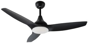 Stropný ventilátor Samoa 12.2 čierne s diaľkovým ovládaním