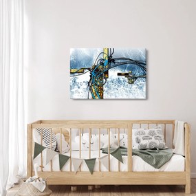 Abstraktný obraz (90x60 cm)