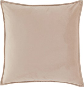 Púdrovo ružová zamatová obliečka na vankúš Aix – 50*50 cm