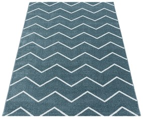 Ayyildiz Kusový koberec RIO 4602, Modrá Rozmer koberca: 80 x 250 cm