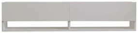 Biely TV stolík 141x31x30 cm Arges – Kalune Design