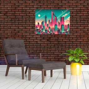 Obraz – Veľkomesto v pop-art štýle (70x50 cm)