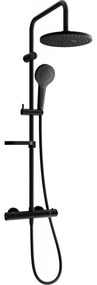 Mexen KX05 sprchový set s termostatickou batériou Kai, čierna, 771500591-70