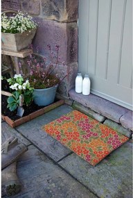 Rohožka z kokosového vlákna 40x60 cm Floral – Artsy Doormats