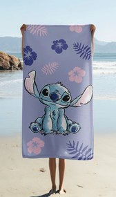 Jerry Fabrics Bavlnená froté osuška 70x140 cm - Lilo and Stitch