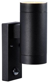 Vonkajšie svietidlo Tin Maxi Double snímač čierne