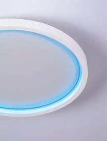 Moderné stropné svietidlo Chet RGB 39 s diaľkovým ovládaním