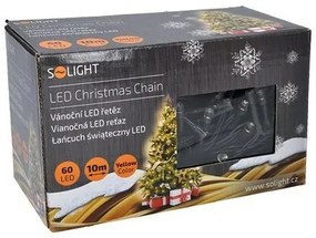 Vianočná LED reťaz vonkajšia, teplá biela 50 m, Solight , L