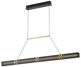 LED Luster na lanku LED/21W/230V 3000K 45x120 cm