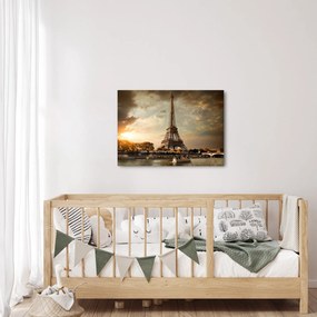 Obraz - Eiffelova veža, Paríž, Francúzsko (70x50 cm)