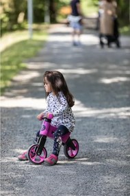 Funny Wheels - Odrážadlo 2v1 RIDER SUPER SPORT ružové/čierne