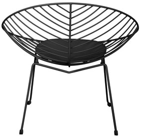Súprava 2 černých záhradných stoličiek Bonami Selection Coco