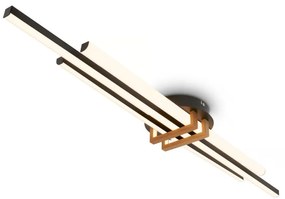 Brilo - LED stropné svietidlo TINKA LED/30W/230V 3000K čierne