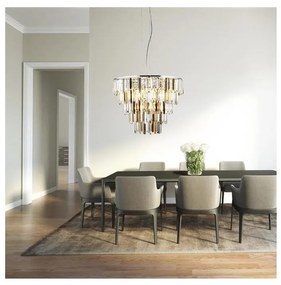 Searchlight 1229-9CC - Luster na lanku CLARISSA 9xE14/40W/230V