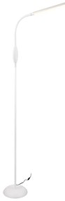 Biela LED stojacia lampa (výška 145 cm) Toro – Trio