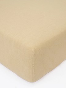 Froté plachta 200 × 200 cm - béžová