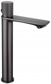 Mexen Royo One, vysoká umývadlová batéria, grafitová, 72211-66
