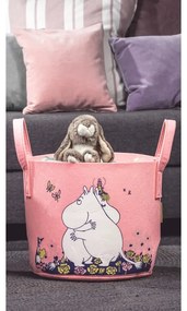 Úložný kôš Moomin Hug 30l, ružový