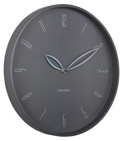 Karlsson 6012GY dizajnové nástenné hodiny sivá, pr. 40 cm