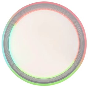 Leuchten Direkt 15154-16-LED RGB Stmievateľné stropné svietidlo EDGING 39W/230V+DO