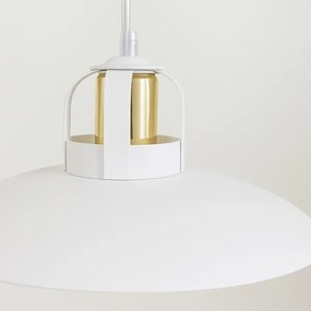 Brilagi - Luster na lanku FLAMENGO 2xE27/60W/230V biela