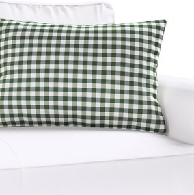 Karin - jednoduchá obliečka, 60x40cm farba produktu zelená látka vzorované