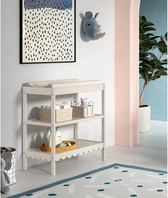 Béžový prebaľovací pult s prebaľovacím pultom Swingo – Vipack