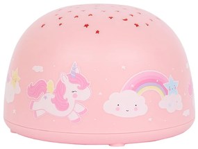 A Little Lovely Company - lampa s projektorom - jednorožce
