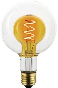 LED žiarovka FLAIR G95 E27 / 4 W ( 25 W ) 250 lm 1800 K číra/amber