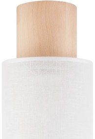 Stropné svietidlo ARI 1xE27/60W/230V pr. 16 cm biela buk