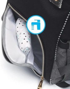 BABY ONO Taška/Batoh na kočík OSLO STYLE Čierna