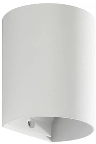 FARO 40522 - Nástenné svietidlo SOLE 1xGU10/8W/230V biela zaokrúhlený