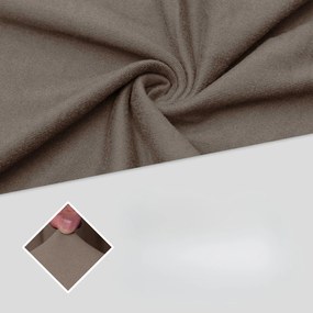 Napínací poťah na stoličku s opierkami AVERO Farba: Sivohnedá