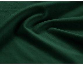 Zelená zamatová rozkladacia/s úložným priestorom pohovka 235 cm Kyoto – Cosmopolitan Design