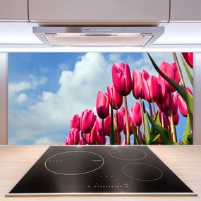 Nástenný panel  Tulipán 120x60 cm