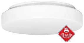 Ecolite W142-BI - Stropné svietidlo so senzorom HECTOR 2xE27/60W/230V IP44 biela