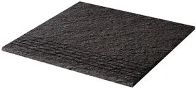 Schodovka Rako Taurus Granit čierna 30x30 cm protišmyk TCV34069.1