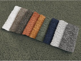 Zelená podnožka z textílie buklé Montaigne – Bobochic Paris