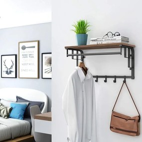 Drevený vešiak na oblečenie, LOFT