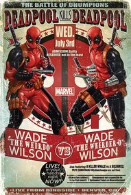 Plagát, Obraz - Deadpool - Wade vs Wade, (61 x 91.5 cm)
