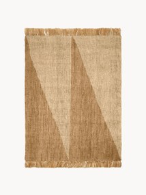Ručne tkaný jutový koberec Studie